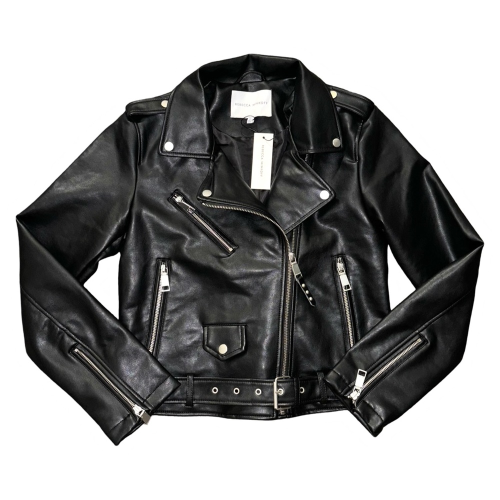 NWT Rebecca Minkoff Leathet Moto Jacket